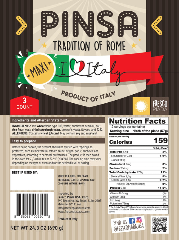 pinsa label