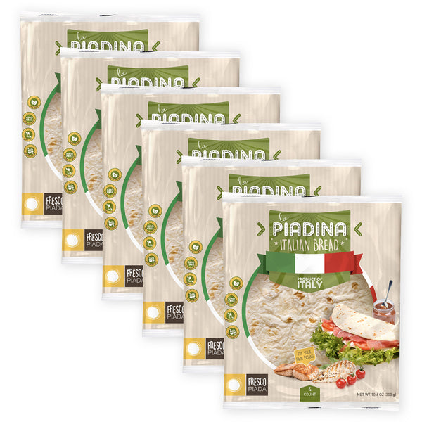 Chicken & Cheese Piadina | 6 Pack Bundle | Fresco Piada USA